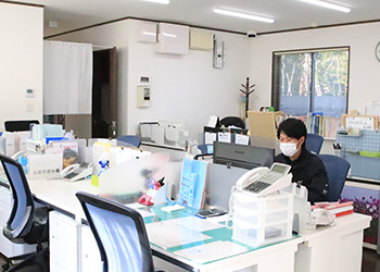 清潔で整理整頓された環境